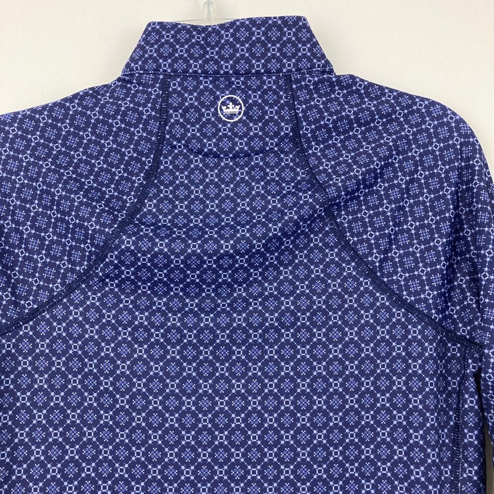 Peter Millar Raglan Perth Micro Print Quarter Zip… - image 6